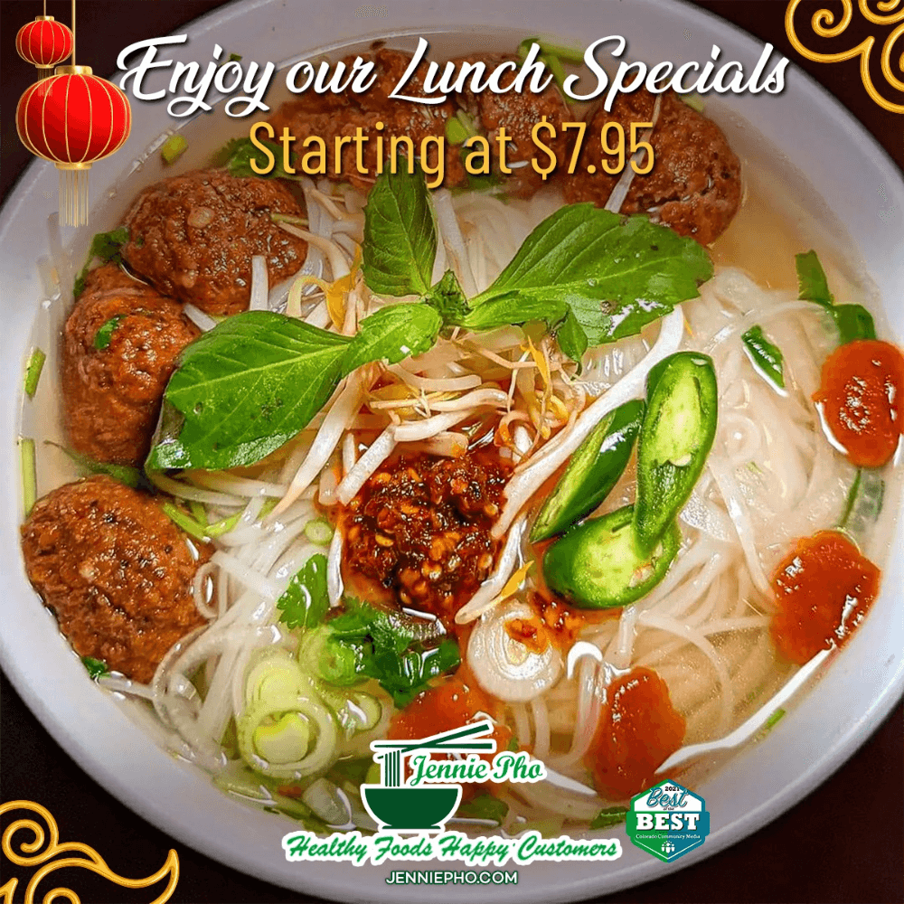 Now Offering Daily Lunch Specials!